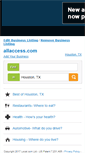 Mobile Screenshot of houstondirectory.allaccess.com