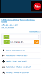 Mobile Screenshot of losangelesdirectory.allaccess.com