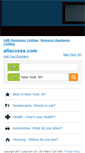 Mobile Screenshot of newyorkdirectory.allaccess.com